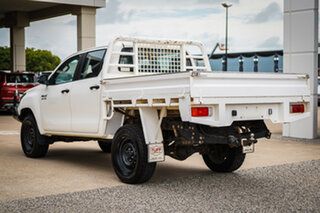 2020 Toyota Hilux GUN126R SR Double Cab White 6 Speed Sports Automatic Utility.