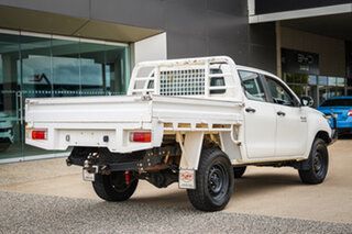2020 Toyota Hilux GUN126R SR Double Cab White 6 Speed Sports Automatic Utility