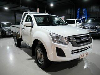 2018 Isuzu D-MAX MY18 SX 4x2 High Ride White 6 Speed Sports Automatic Cab Chassis