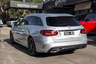 2019 Mercedes-Benz C-Class S205 809MY C300 Estate 9G-Tronic Silver 9 Speed Sports Automatic Wagon