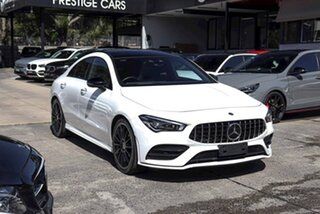 2021 Mercedes-Benz CLA-Class C118 801+051MY CLA250 D-CT 4MATIC White 7 Speed