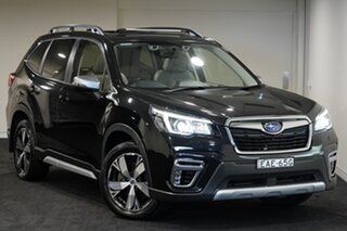2018 Subaru Forester S5 MY19 2.5I-S Black Constant Variable Wagon.