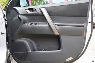 2010 Toyota Kluger GSU40R Altitude 2WD Silver 5 Speed Sports Automatic Wagon