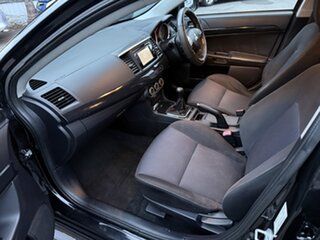 2015 Mitsubishi Lancer CJ MY15 GSR Sportback Black 5 Speed Manual Hatchback