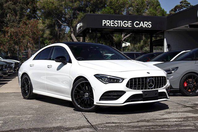 Used Mercedes-Benz CLA-Class C118 801+051MY CLA250 D-CT 4MATIC Balwyn, 2021 Mercedes-Benz CLA-Class C118 801+051MY CLA250 D-CT 4MATIC White 7 Speed