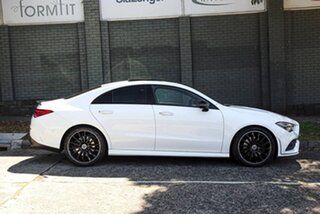 2021 Mercedes-Benz CLA-Class C118 801+051MY CLA250 D-CT 4MATIC White 7 Speed.