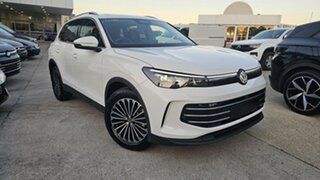 2026 Volkswagen Tiguan CT MY26 110TSI Elegance DSG White 7 Speed Sports Automatic Dual Clutch Wagon.