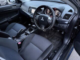 2015 Mitsubishi Lancer CJ MY15 GSR Sportback Black 5 Speed Manual Hatchback