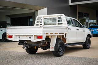 2020 Toyota Hilux GUN126R SR Double Cab White 6 Speed Sports Automatic Cab Chassis