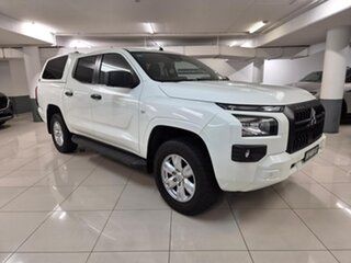 2024 Mitsubishi Triton MV MY24 GLX+ Pick-up Double Cab 4x4 White 6 Speed Sports Automatic Utility