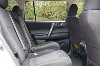 2010 Toyota Kluger GSU40R Altitude 2WD Silver 5 Speed Sports Automatic Wagon