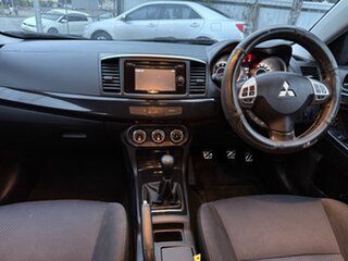 2015 Mitsubishi Lancer CJ MY15 GSR Sportback Black 5 Speed Manual Hatchback
