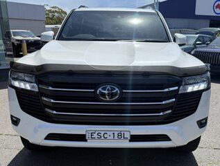 2021 Toyota Landcruiser FJA300R GXL White 10 Speed Sports Automatic Wagon.