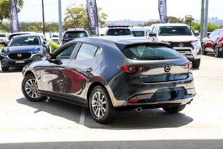 2026 Mazda 3 BP2H7A G20 SKYACTIV-Drive Pure Machine Grey 6 Speed Sports Automatic Hatchback.