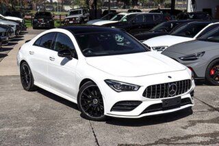 2021 Mercedes-Benz CLA-Class C118 801+051MY CLA250 D-CT 4MATIC White 7 Speed