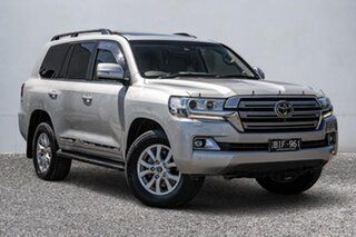 2020 Toyota Landcruiser VDJ200R Sahara Silver 6 Speed Sports Automatic Wagon.