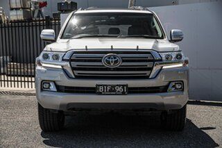 2020 Toyota Landcruiser VDJ200R Sahara Silver 6 Speed Sports Automatic Wagon
