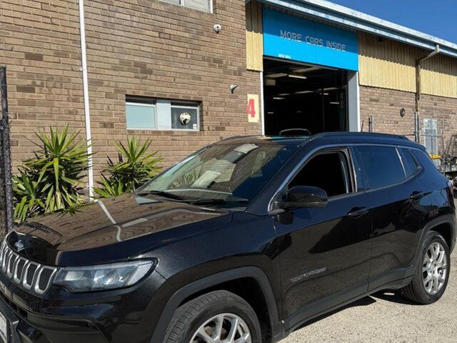 Used Jeep Compass Wangara, 2022 Jeep Compass NIGHT EAGLE M6 MY22 Black 6 Speed Automatic Wagon