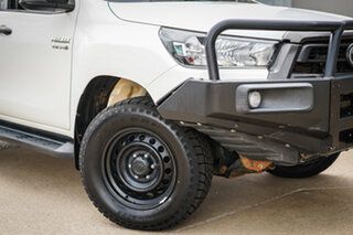 2020 Toyota Hilux GUN126R SR Double Cab White 6 Speed Sports Automatic Cab Chassis