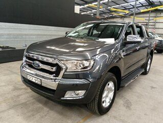 2015 Ford Ranger PX MkII XLT Double Cab Black 6 Speed Sports Automatic Double Cab