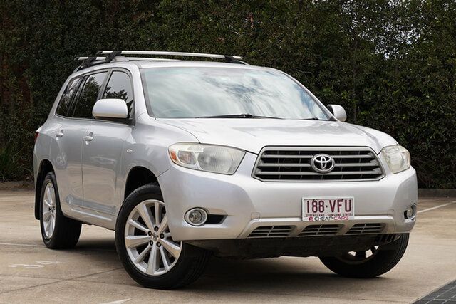 Used Toyota Kluger GSU40R Altitude 2WD Toowoomba, 2010 Toyota Kluger GSU40R Altitude 2WD Silver 5 Speed Sports Automatic Wagon