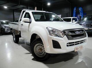 2018 Isuzu D-MAX MY18 SX 4x2 High Ride White 6 Speed Sports Automatic Cab Chassis.