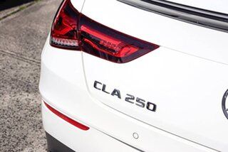 2021 Mercedes-Benz CLA-Class C118 801+051MY CLA250 D-CT 4MATIC White 7 Speed
