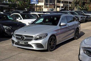 2019 Mercedes-Benz C-Class S205 809MY C300 Estate 9G-Tronic Silver 9 Speed Sports Automatic Wagon