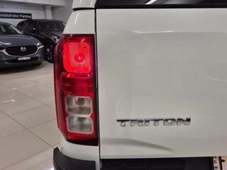 2024 Mitsubishi Triton MV MY24 GLX+ Pick-up Double Cab 4x4 White 6 Speed Sports Automatic Utility.