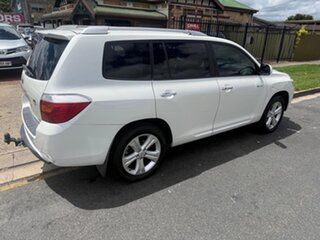 2008 Toyota Kluger GSU45R Grande AWD White 5 Speed Sports Automatic Wagon