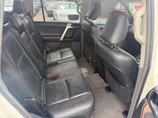2010 Toyota Landcruiser Prado KDJ150R Kakadu White 5 Speed Sports Automatic Wagon