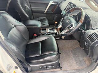 2010 Toyota Landcruiser Prado KDJ150R Kakadu White 5 Speed Sports Automatic Wagon