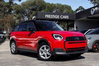 2024 Mini Countryman U25 C DCT Classic Red 7 Speed Sports Automatic Dual Clutch Wagon.