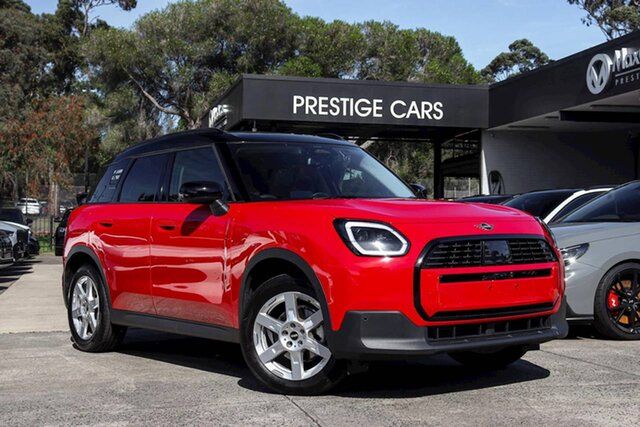 Used Mini Countryman U25 C DCT Classic Balwyn, 2024 Mini Countryman U25 C DCT Classic Red 7 Speed Sports Automatic Dual Clutch Wagon