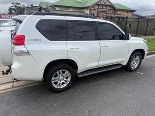 2010 Toyota Landcruiser Prado KDJ150R Kakadu White 5 Speed Sports Automatic Wagon