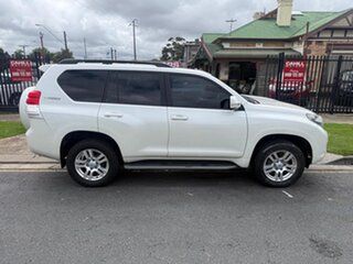 2010 Toyota Landcruiser Prado KDJ150R Kakadu White 5 Speed Sports Automatic Wagon