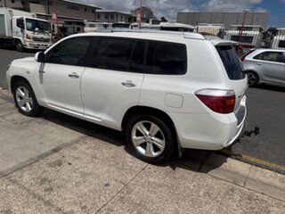 2008 Toyota Kluger GSU45R Grande AWD White 5 Speed Sports Automatic Wagon.