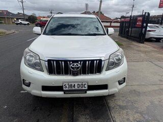 2010 Toyota Landcruiser Prado KDJ150R Kakadu White 5 Speed Sports Automatic Wagon