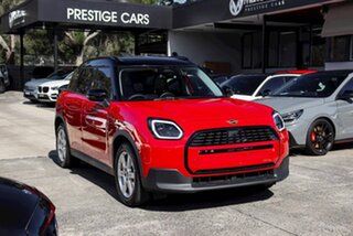 2024 Mini Countryman U25 C DCT Classic Red 7 Speed Sports Automatic Dual Clutch Wagon