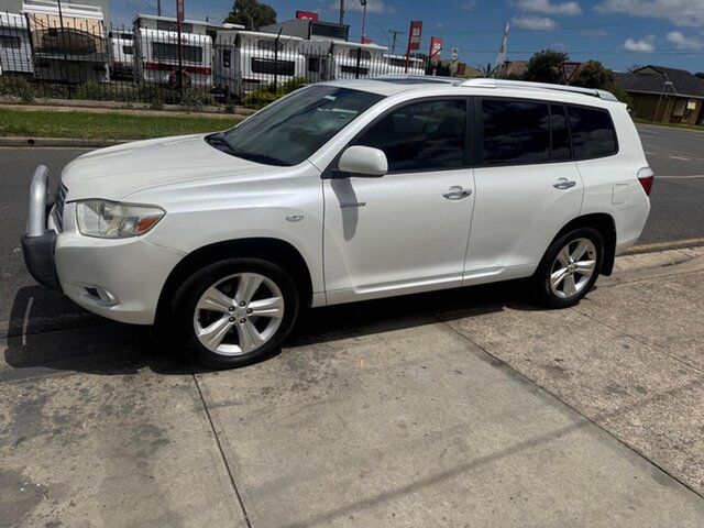 Used Toyota Kluger GSU45R Grande AWD Klemzig, 2008 Toyota Kluger GSU45R Grande AWD White 5 Speed Sports Automatic Wagon