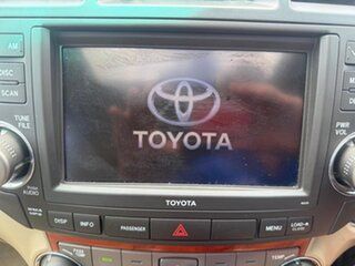 2008 Toyota Kluger GSU45R Grande AWD White 5 Speed Sports Automatic Wagon