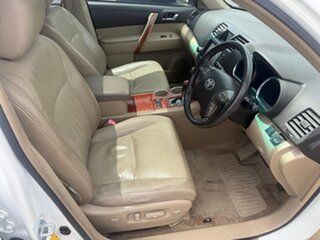 2008 Toyota Kluger GSU45R Grande AWD White 5 Speed Sports Automatic Wagon