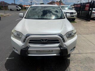 2008 Toyota Kluger GSU45R Grande AWD White 5 Speed Sports Automatic Wagon
