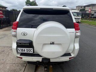 2010 Toyota Landcruiser Prado KDJ150R Kakadu White 5 Speed Sports Automatic Wagon