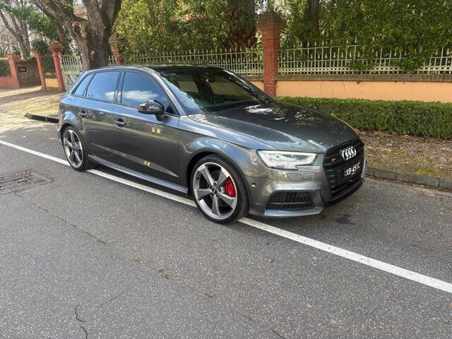 Used Audi S3 8V MY20 Sportback S Tronic Quattro Prospect, 2020 Audi S3 8V MY20 Sportback S Tronic Quattro Grey 7 Speed Sports Automatic Dual Clutch Hatchback